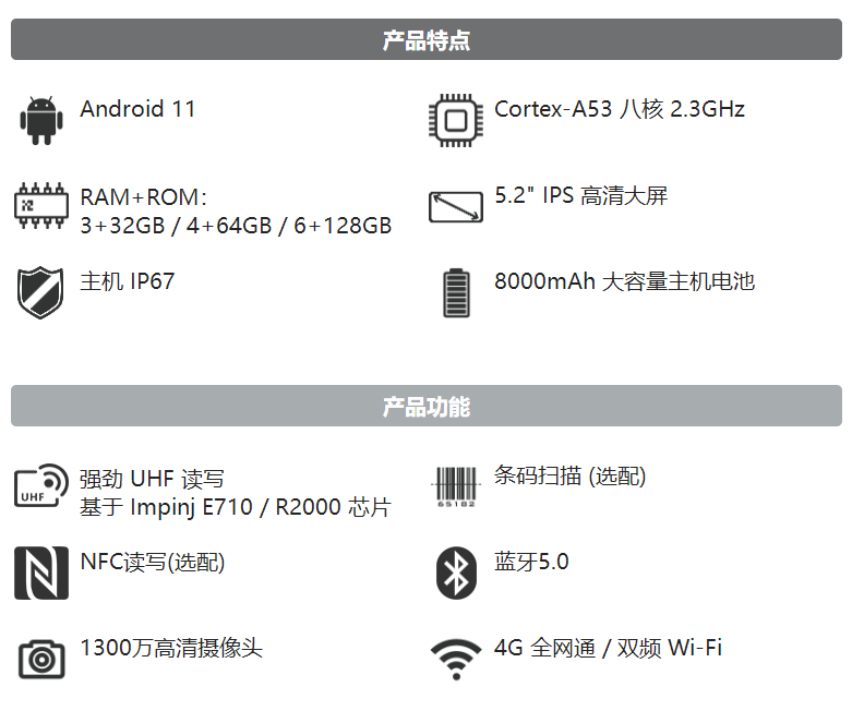 成為C72 UHF RFID 手持終端